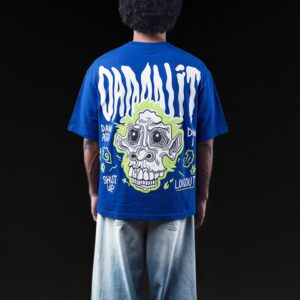CHAOS – Royal Blue Oversized T-Shirt